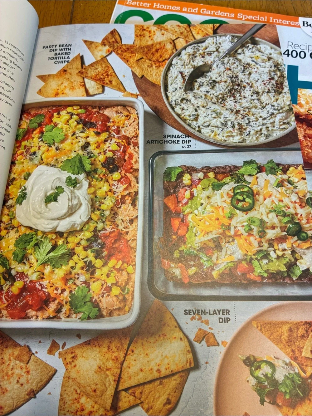 Better Homes And Gardens Cook Healthy Magazine & CookingLight recipe makeovers